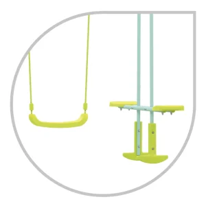Flash Sale Altalena Doppia Con Gondola Altalene