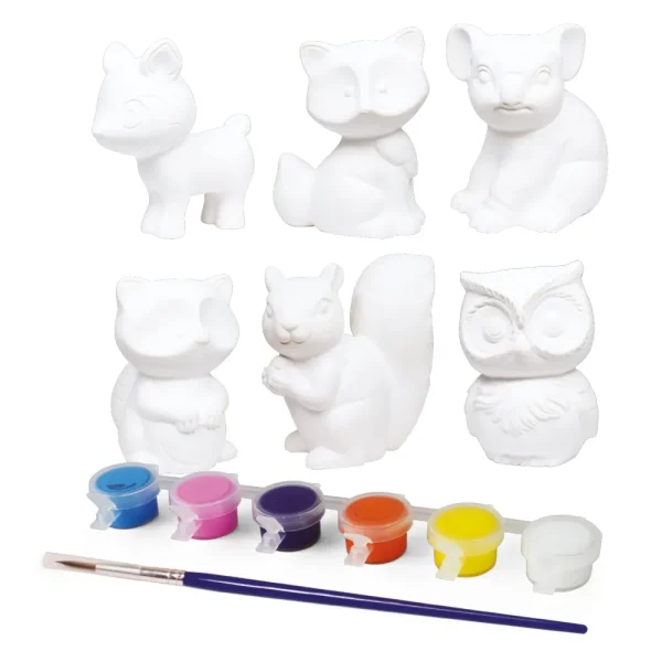 Best Animal Painting Colora Animaletti In Gesso Kit Artistici E Pittura