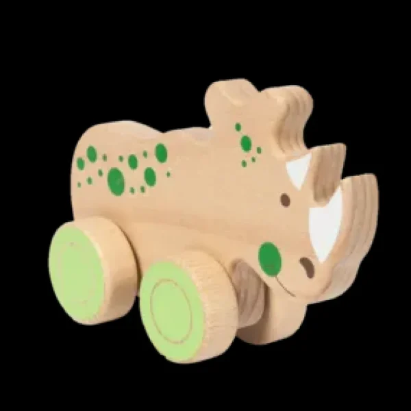 Flash Sale Animali In Legno Con Ruote Veicoli In Legno