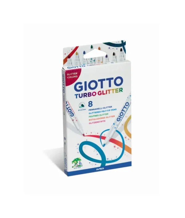 Sale Ast. Turbo Glitter 8 Pz Cancelleria E Accessori