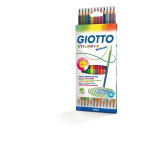 Flash Sale Ast. Pastelli Stilnovo Bicolor 12 Pz Cancelleria E Accessori