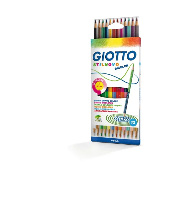 Flash Sale Ast. Pastelli Stilnovo Bicolor 12 Pz Cancelleria E Accessori