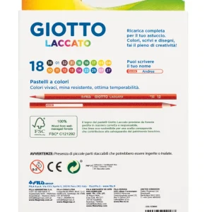 Sale Astuccio 18 Pastelli Laccato Cancelleria E Accessori