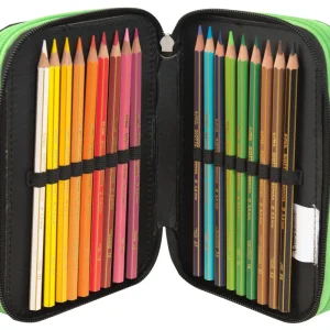 Online Astuccio 3Zip Green Scuola