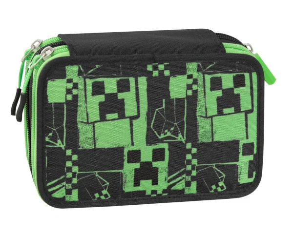 Online Astuccio 3Zip Green Scuola