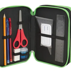 Online Astuccio 3Zip Green Scuola