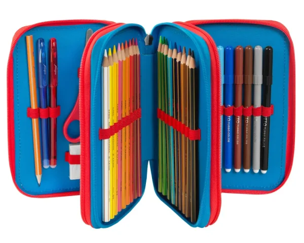 Store Astuccio 3Zip Supermario Scuola