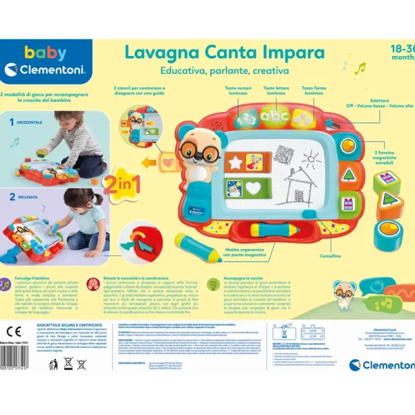 Outlet 17741 Lavagna Canta E Impara, Lavagna Interattiva Prima Infanzia Giochi Di Apprendimento