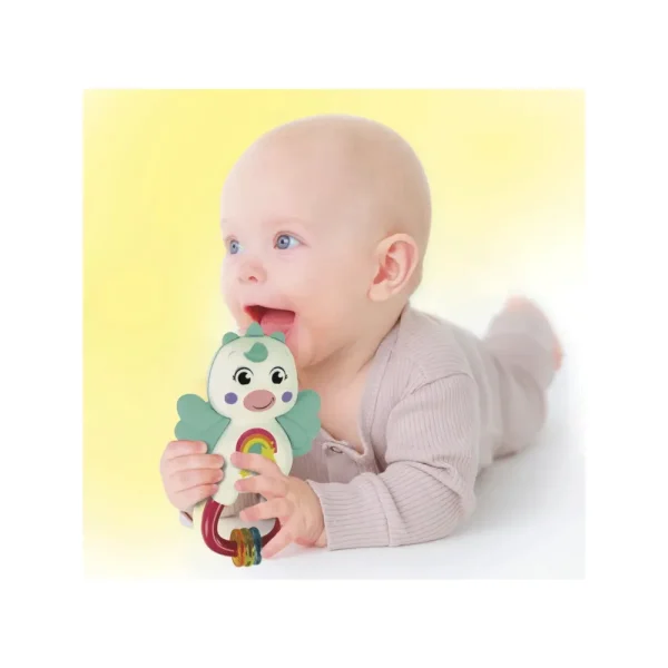 New Little Unicorn Rattle Sonaglino Neonato Con Massaggiagengive Trillini E Sonagli