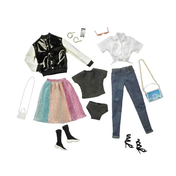 New Bambola @style Snodata Alla Moda Con Accessori , Da Collezione, Giocattolo Per Adulti E Bambini 3+ Anni, Hcb75 Fashion Dolls