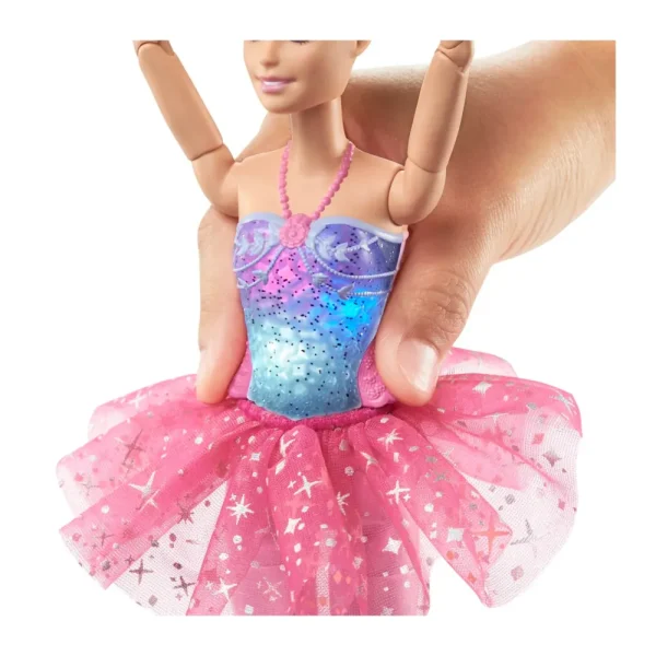 Clearance Dreamtopia Luci Scintillanti, Ballerina Magico Tutu, Bambola Dai Capelli Biondi, Con Luci, Coroncina E Tutu Rosa, Giocattolo Per Bambini, 3+ Anni, Hlc25 Fashion Dolls