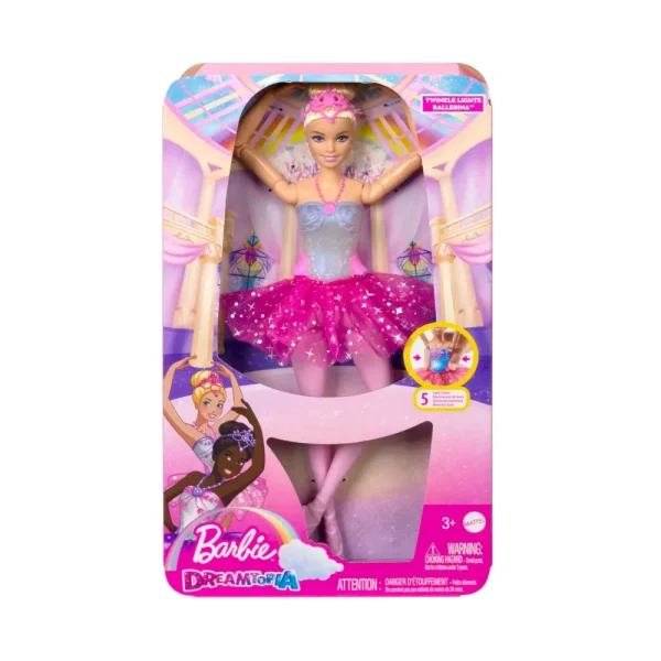 Clearance Dreamtopia Luci Scintillanti, Ballerina Magico Tutu, Bambola Dai Capelli Biondi, Con Luci, Coroncina E Tutu Rosa, Giocattolo Per Bambini, 3+ Anni, Hlc25 Fashion Dolls