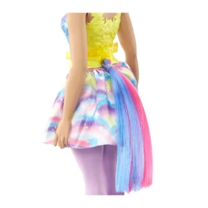 Best Dreamtopia Unicorno Bambola Curvy, Capelli Blu E Viola Con Gonna, Coda E Cerchietto Da Unicorno Rimovibili, Giocattolo Per Bambini, 3+ Anni, Hgr20 Macchinine Bambini