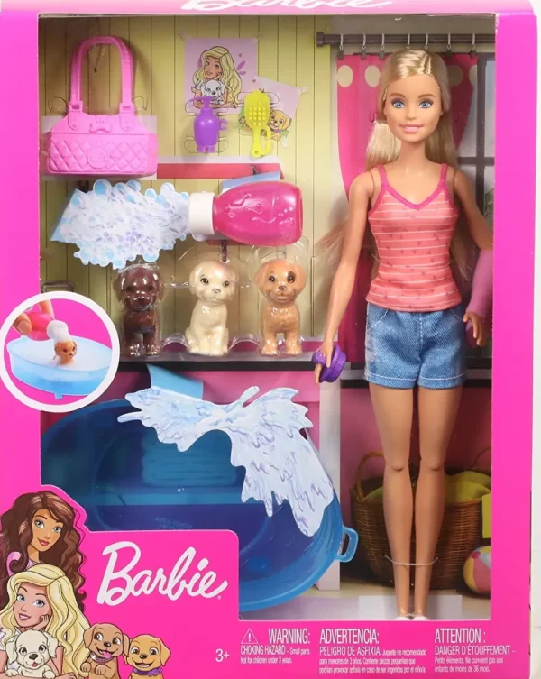 Hot Barbie E I Suoi Cuccioli. Ogni Bambina Sogna Un Piccolo Animale Domestico. Insieme A Barbie, Imparerai A Nutrire E Accudire Un Animale Domestico. Fashion Dolls