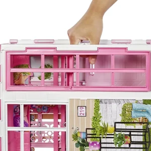 Fashion Barbie Loft 2022 Con Bambola. Questa Casa Di Barbie Completamente Ammobiliata Apre Le Porte A Storie Sempre Diverse, Con 2 Piani E 4 Aree Gioco! Case Delle Bambole
