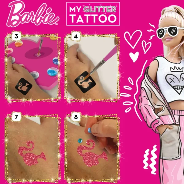 Best My Glitter Tattoo Kit Artistici E Pittura