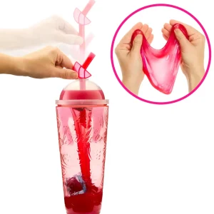 Shop Pop! Reveal Serie Frutta Bambola, Tema Spremuta Di Anguria Con 8 Sorprese Tra Cui Cucciolo E Accessori Slime Fashion Dolls