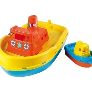 Flash Sale Barca Galleggiante. Gioco Spiaggia Con Piccola Barca. 2 In 1 Giocattoli Mare
