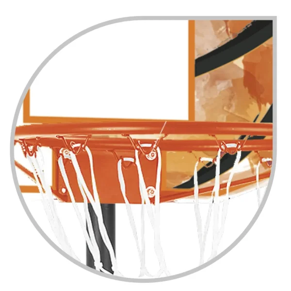 Clearance Basketball Metal 180-210 Cm Giochi Con La Palla
