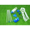 Sale Aspiratore Funziona Con Pompe Da 2.006 Lt/H E Superiori, Tubo Da Mt. 6 E Mm. 32 Di Diametro Incluso, Ideale Per Tutte Le Piscine, Asta In Alluminio In 4 Sezioni, 3 Adattatori Piscine Da Giardino