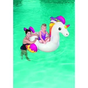 Outlet Cavalcabile Unicorno Fantasy 150X117 Cm Gonfiabili Per Bambini