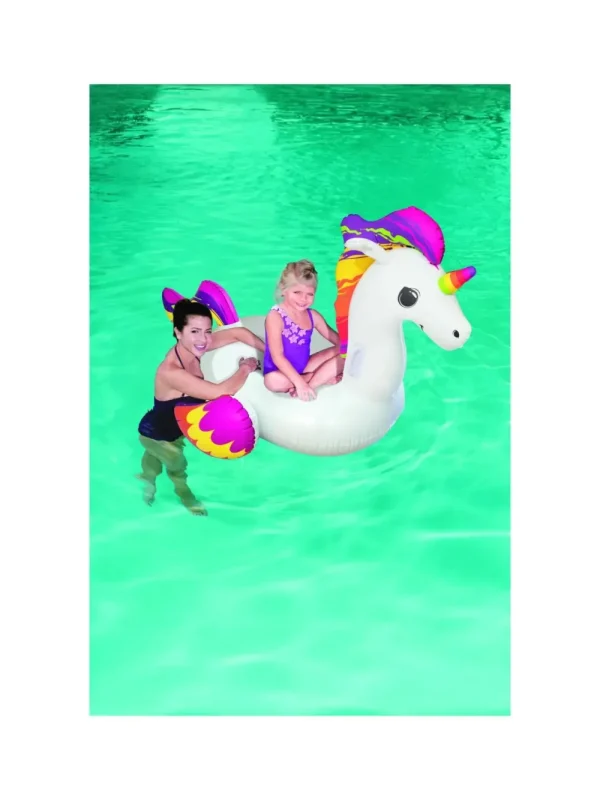 Outlet Cavalcabile Unicorno Fantasy 150X117 Cm Gonfiabili Per Bambini
