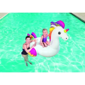 Outlet Cavalcabile Unicorno Fantasy 150X117 Cm Gonfiabili Per Bambini