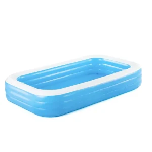 Shop Piscina Family Rettangolare A 3 Anelli Cm. 305X183X56 Gonfiabili Per Bambini