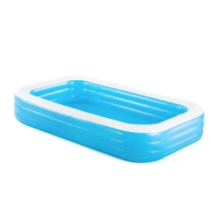 Shop Piscina Family Rettangolare A 3 Anelli Cm. 305X183X56 Gonfiabili Per Bambini