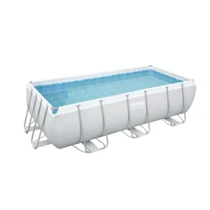 Cheap Piscina Power Steel Frame Rettangolare Cm. 404X201X100 Piscine Da Giardino