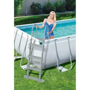 Cheap Piscina Power Steel Frame Rettangolare Cm. 404X201X100 Piscine Da Giardino
