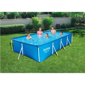 Flash Sale Piscina Steel Pro Frame Rettangolare 400X211X81 Cm Piscine Da Giardino