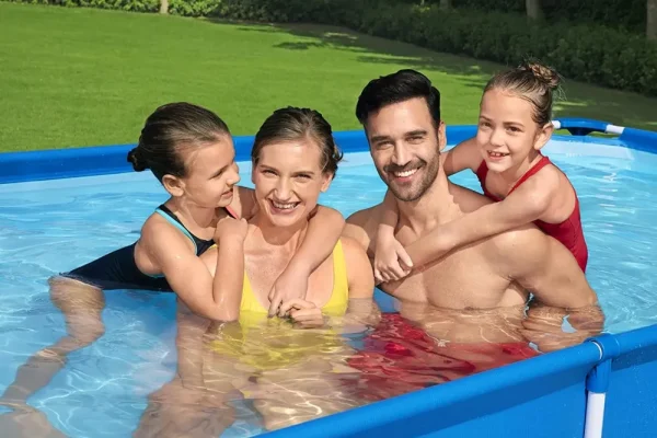 Flash Sale Piscina Steel Pro Frame Rettangolare 400X211X81 Cm Piscine Da Giardino