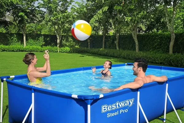 Flash Sale Piscina Steel Pro Frame Rettangolare 400X211X81 Cm Piscine Da Giardino