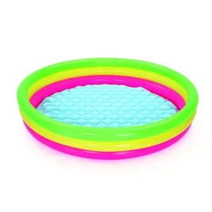 Shop Piscina Summer A 3 Anelli Color Con Fondo Gonfiabile 152X30 Cm Gonfiabili Per Bambini