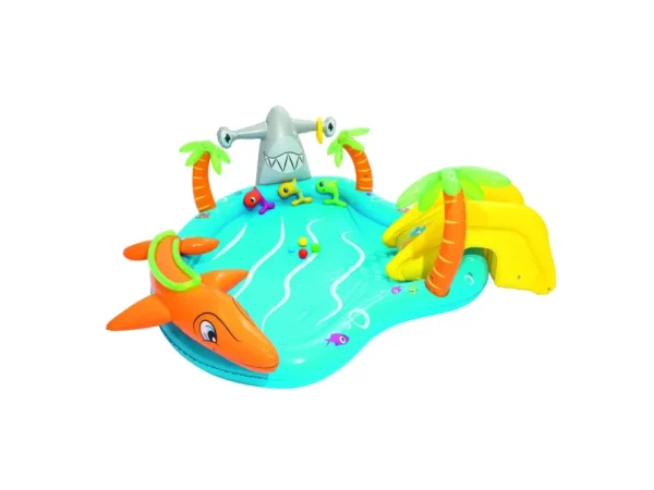Cheap Play Center Mare 280X257X87 Cm Con Fondo Gonfiabile Gonfiabili Per Bambini