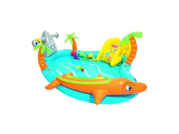 Cheap Play Center Mare 280X257X87 Cm Con Fondo Gonfiabile Gonfiabili Per Bambini
