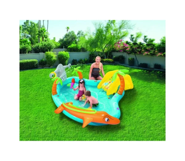 Cheap Play Center Mare 280X257X87 Cm Con Fondo Gonfiabile Gonfiabili Per Bambini