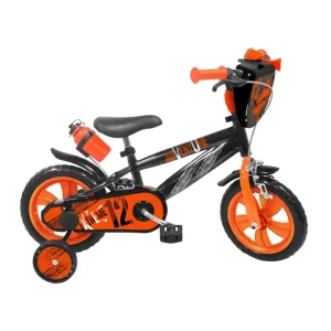 Cheap Bicicletta 12 Arancione Freno Caliper Frontale Borraccia E Mascherina Frontale Incluse Adatta Per Bambini Dai 3-5 Anni Biciclette Per Bambini