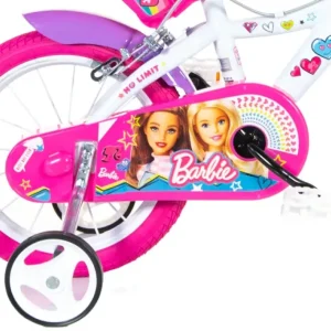 Sale Bicicletta 14 . Disco Ruota, Stabilizzatori, Porta Bambola E Cestino Anteriore Adatta Dai 5 Ai 7 Anni Biciclette Per Bambini