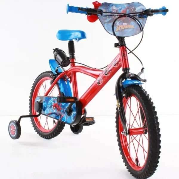 New Bicicletta In Metallo Da 14 Pollici Di Spiderman Adatta Per Bambini Di 3-4 Anni Biciclette Per Bambini