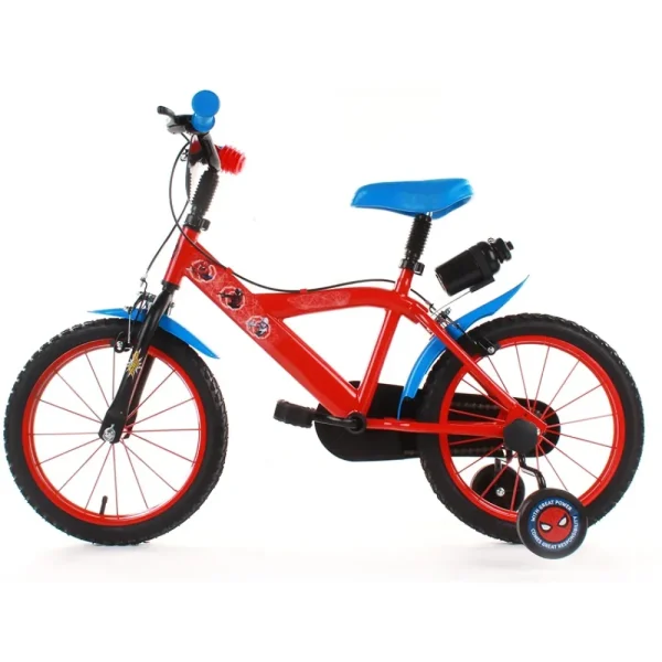 New Bicicletta In Metallo Da 14 Pollici Di Spiderman Adatta Per Bambini Di 3-4 Anni Biciclette Per Bambini