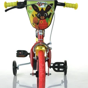 Cheap Bicicletta Per Bambini 12 Telaio In Acciaio, Ruote In Gomma Gonfiabili, Stabilizzatori Di Serie E Freno Anteriore Ideale Per Bambini Di Altezza 87-100Cm, 3-5 Anni Biciclette Per Bambini