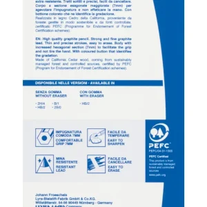Discount Blister 3 Lyra Temagraph Con Gomma Hb Cancelleria E Accessori