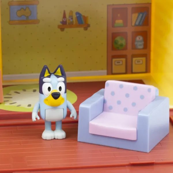 Outlet Bluey Casa Playset Con Personaggio Bluey 7 Cm Incluso Mondi Immaginari