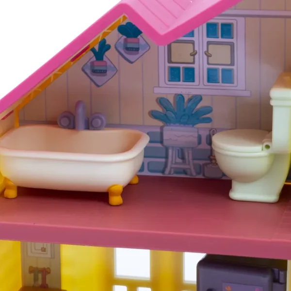 Outlet Bluey Casa Playset Con Personaggio Bluey 7 Cm Incluso Mondi Immaginari