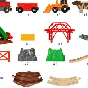 Sale Set Fattoria Degli Animali Costruzioni In Legno