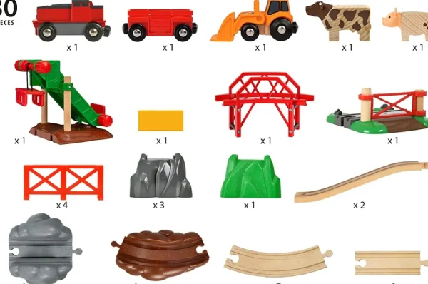 Sale Set Fattoria Degli Animali Costruzioni In Legno