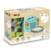 Hot Canestro 3 In 1 Compatibile Con Gli Scivoli Di Casette Per Bambini