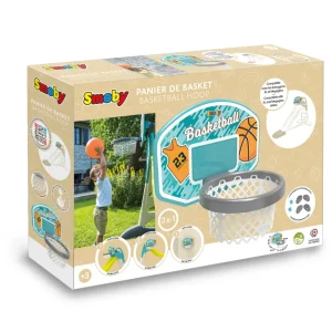 Hot Canestro 3 In 1 Compatibile Con Gli Scivoli Di Casette Per Bambini